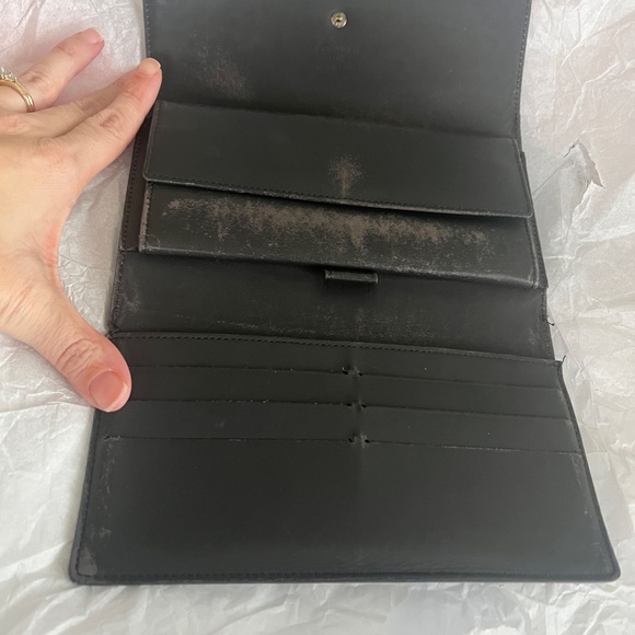 LOUIS VUITTON Porte-Tresor International Black Monogram Matte Wallet Crossbody - Picture 4 of 16